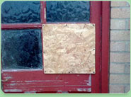 boarded up Wednesbury